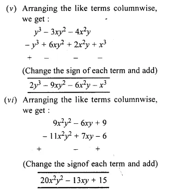RS Aggarwal Solutions for Class 6 Maths Chapter 8–Algebraic Expressions Ex 8C Question 5