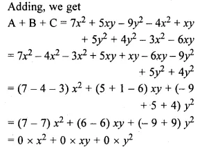 RS Aggarwal Solutions for Class 6 Maths Chapter 8–Algebraic Expressions Ex 8C Question 8