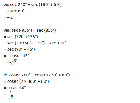 Maharashtra Board Solutions Class 11-Arts & Science Maths (Part 1): Chapter 3- Trigonometry – II Ex 3.2