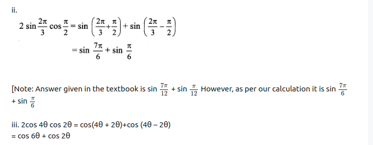 Maharashtra Board Solutions Class 11-Arts & Science Maths (Part 1): Chapter 3- Trigonometry – II Ex 3.4
