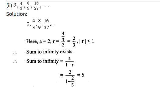 Maharashtra Board Solutions Class 11-Arts & Science Maths (Part 2): Chapter 2- Sequences and Series Ex. 2.3
