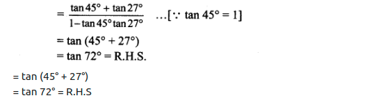 Maharashtra Board Solutions Class 11-Arts & Science Maths (Part 1): Chapter 3- Trigonometry – II Ex 3.1