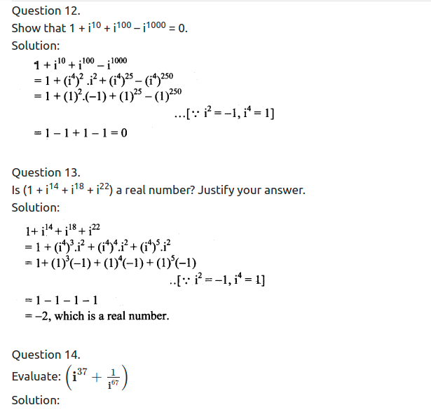 Maharashtra Board Solutions Class 11-Arts & Science Maths (Part 2): Chapter 1- Complex Numbers Ex 1.1