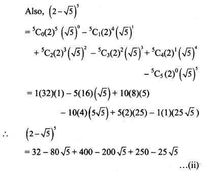 Maharashtra Board Solutions Class 11-Arts & Science Maths (Part 2): Chapter 4- Methods of Induction and Binomial Theorem Ex 4.2