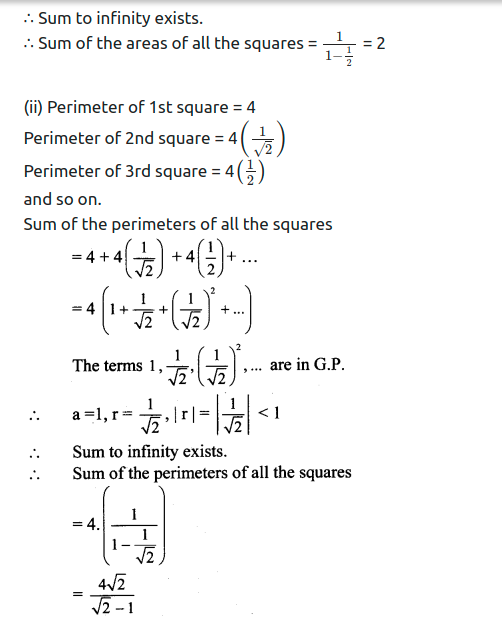 Maharashtra Board Solutions Class 11-Arts & Science Maths (Part 2): Chapter 2- Sequences and Series Ex. 2.3