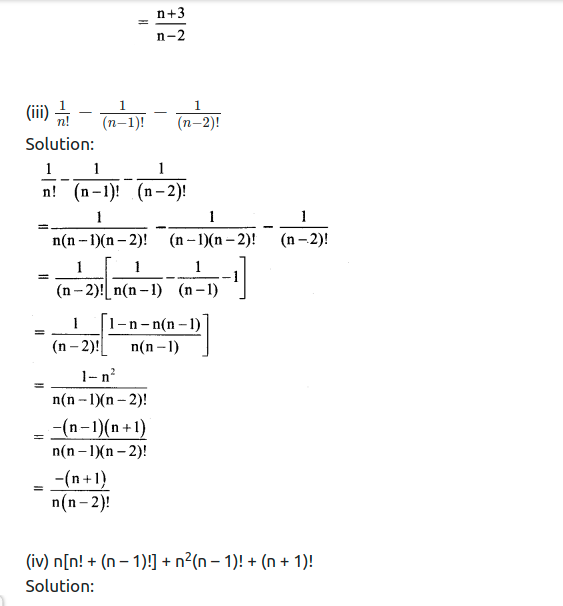 Maharashtra Board Solutions Class 11-Arts & Science Maths (Part 2): Chapter 3- Permutations and Combination Ex . 3.1