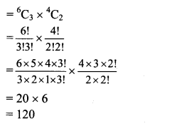 Maharashtra Board Solutions Class 11-Arts & Science Maths (Part 2): Chapter 3- Permutations and Combination Ex . 3.6