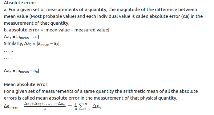 Maharashtra Board Solutions Class 11-Physics: Chapter 1- Units and Measurements 
