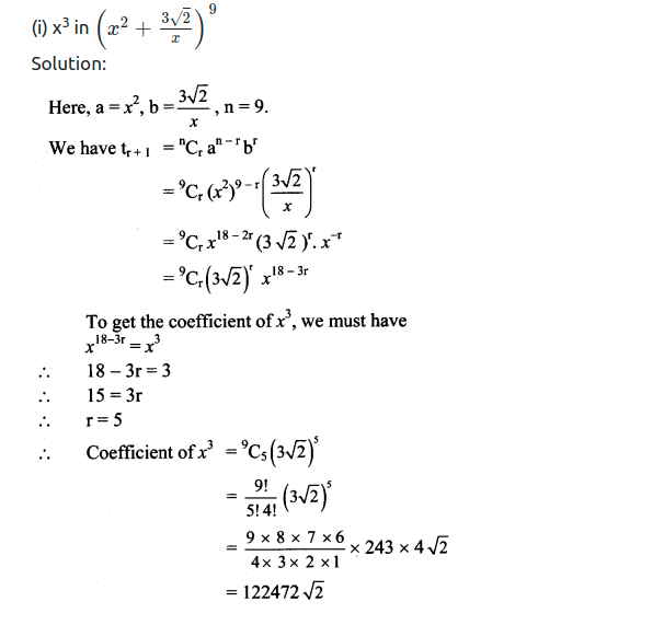 Maharashtra Board Solutions Class 11-Arts & Science Maths (Part 2): Chapter 4- Methods of Induction and Binomial Theorem Ex 4.3
