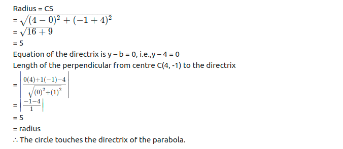 Maharashtra Board Solutions Class 11-Arts & Science Maths (Part 1): Chapter 7- Conic Sections Ex 7.1