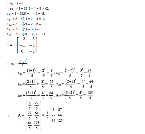Maharashtra Board Solutions Class 11-Arts & Science Maths (Part 1): Chapter 4- Determinants and Matrices Ex 4.7