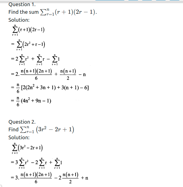 Maharashtra Board Solutions Class 11-Arts & Science Maths (Part 2): Chapter 2- Sequences and Series Ex. 2.6