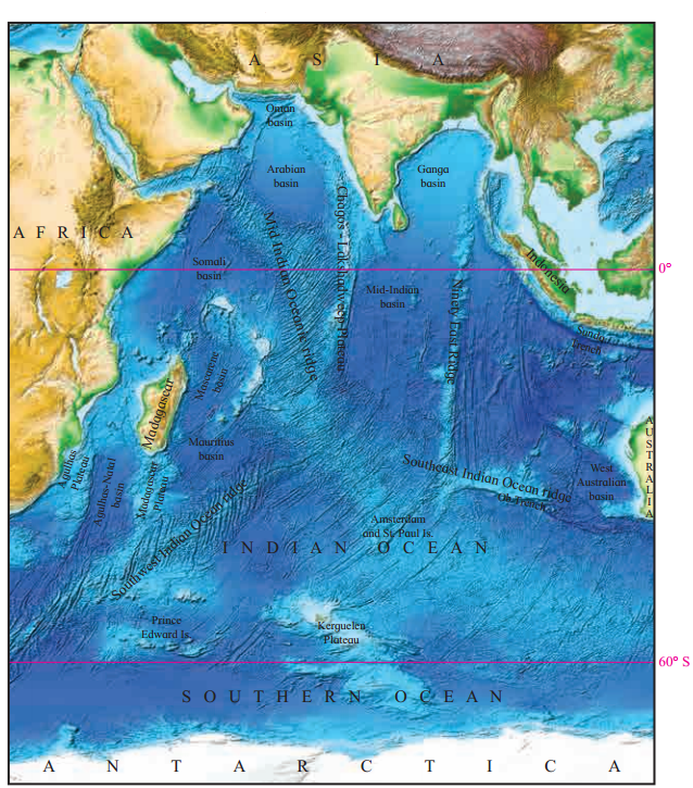Maharashtra Board Solutions Class 11-Geography: Chapter 7- Indian Ocean – Relief and Strategic Importance 5
