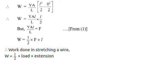 Maharashtra Board Solutions Class 11-Physics: Chapter 6- Mechanical Properties of Solids