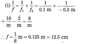 Maharashtra Board Solutions for Class 10- Science (Part 1): Chapter 7- Lenses