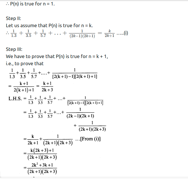 Maharashtra Board Solutions Class 11-Arts & Science Maths (Part 2): Chapter 4- Methods of Induction and Binomial Theorem Ex 4.1