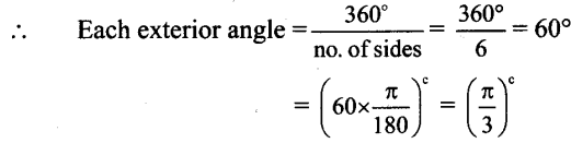 Maharashtra Board Solutions Class 11-Arts & Science Maths (Part 1): Chapter 1- Angle and its Measurement 