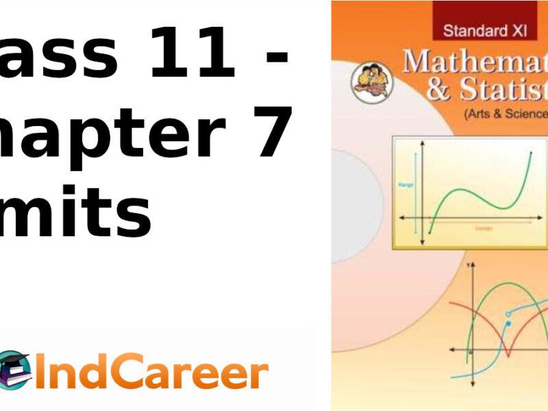 Maharashtra Board Solutions Class 11-Arts & Science Maths (Part 2): Chapter 7- Limits