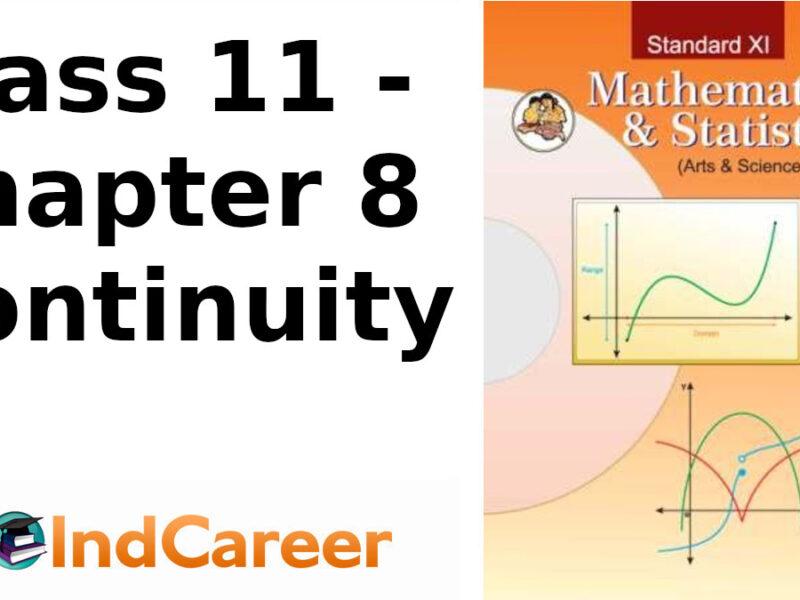 Maharashtra Board Solutions Class 11-Arts & Science Maths (Part 2): Chapter 8- Continuity