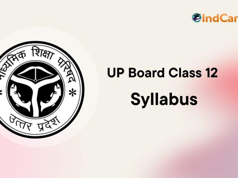 UP Board Class 12 Syllabus