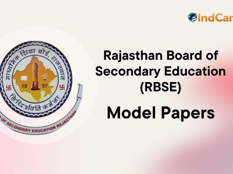 RBSE Model Paper 2022, Download PDF for Class 10, 12