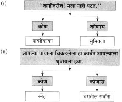 Maharashtra Board Class 10 Marathi Aksharbharati Solutions Chapter 7 फूटप्रिन्टस 28
