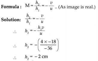 Maharashtra Board Class 9 Science Solutions Chapter 11 Reflection of Light 22