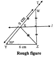 Maharashtra Board Class 9 Maths Solutions Chapter 4 Constructions of Triangles Practice Set 4.1 3