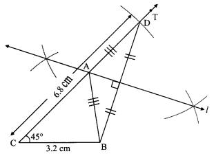 Maharashtra Board Class 9 Maths Solutions Chapter 4 Constructions of Triangles Practice Set 4.1 8