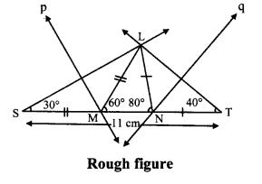 Maharashtra Board Class 9 Maths Solutions Chapter 4 Constructions of Triangles Practice Set 4.3 5