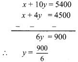 Maharashtra Board Class 9 Maths Solutions Chapter 5 Linear Equations in Two Variables Practice Set 5.2 4