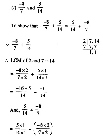 Selina Concise Mathematics Class 8 ICSE Solutions Chapter 1 Rational Numbers EX 1A 19