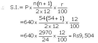 Selina Concise Mathematics Class 10 ICSE Solutions Banking (Recurring Deposit Accounts) - 2