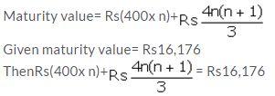 Selina Concise Mathematics Class 10 ICSE Solutions Banking (Recurring Deposit Accounts) - 25