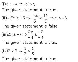 Selina Concise Mathematics Class 10 ICSE Solutions Linear Inequations (in one variable) - 2