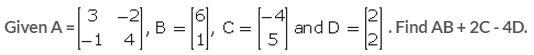 Selina Concise Mathematics Class 10 ICSE Solutions Matrices image - 143