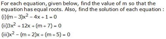 Selina Concise Mathematics Class 10 ICSE Solutions Quadratic Equations - 105