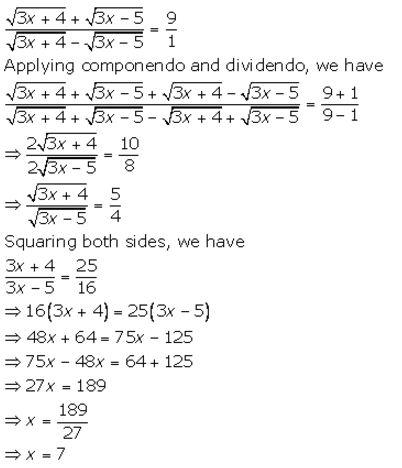 Selina Concise Mathematics Class 10 ICSE Solutions Ratio and Proportion (Including Properties and Uses) - 132