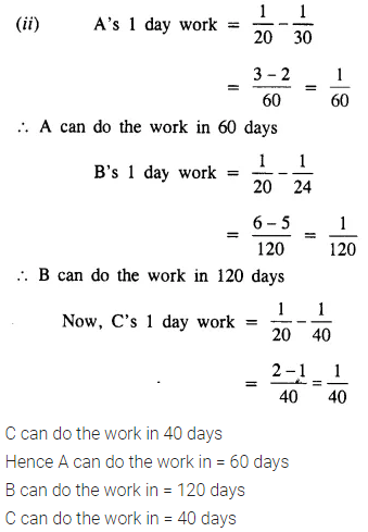 Selina Concise Mathematics Class 8 ICSE Solutions Chapter 10 Direct and Inverse Variations Ex 10E 62