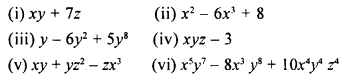 Selina Concise Mathematics Class 8 ICSE Solutions Chapter 11 Algebraic Expressions (Including Operations on Algebraic Expressions) Ex 11A Q4