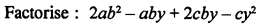 Selina Concise Mathematics Class 8 ICSE Solutions Chapter 13 Factorisation Ex 13B Q18