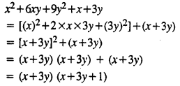 Selina Concise Mathematics Class 8 ICSE Solutions Chapter 13 Factorisation Ex 13E 100