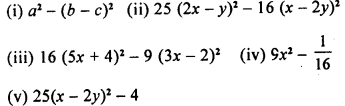 Selina Concise Mathematics Class 8 ICSE Solutions Chapter 13 Factorisation Ex 13F Q3