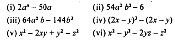 Selina Concise Mathematics Class 8 ICSE Solutions Chapter 13 Factorisation Ex 13F Q6