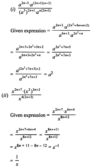 Selina Concise Mathematics Class 8 ICSE Solutions Chapter 2 Exponents (Powers) EX 2B 47