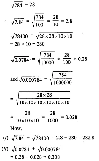 Selina Concise Mathematics Class 8 ICSE Solutions Chapter 3 Squares and Square Roots Ex 3A 19