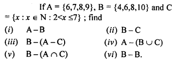 Selina Concise Mathematics Class 8 ICSE Solutions Chapter 6 Sets Ex 6D Q7