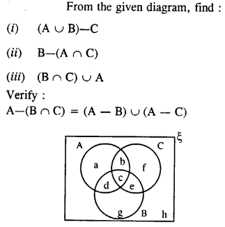 Selina Concise Mathematics Class 8 ICSE Solutions Chapter 6 Sets Ex 6E Q10