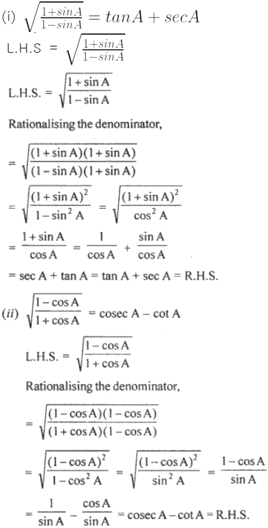 ML Aggarwal Solutions for Class 10 Chapter 18 - 34