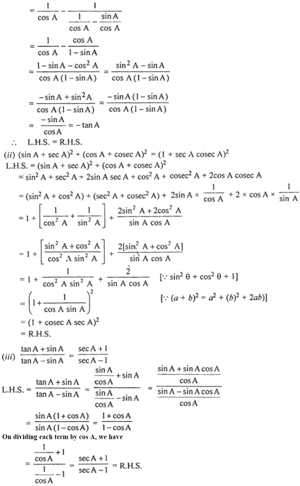 ML Aggarwal Solutions for Class 10 Chapter 18 - 49